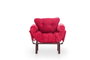 Atelier Del Sofa Nitta Single - Granate